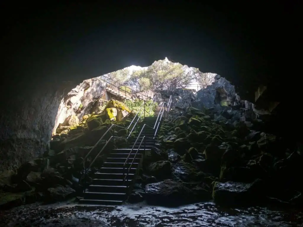 Lava River Caves in Oregon